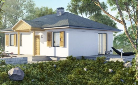 projekty domów na wąską działkę
