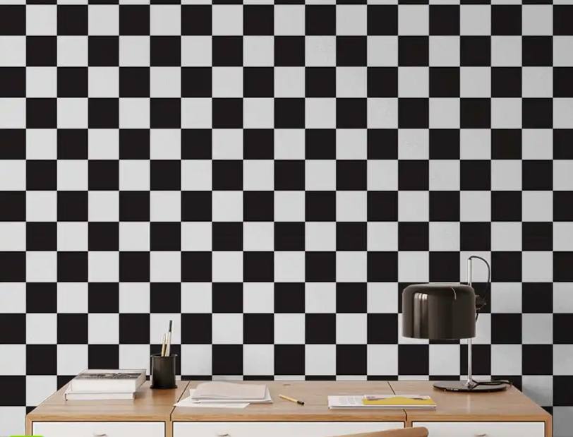 tapety na ścianę wzory geometryczne