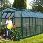 Zielona szklarnia 267x639 cm z poliwęglanu 6mm