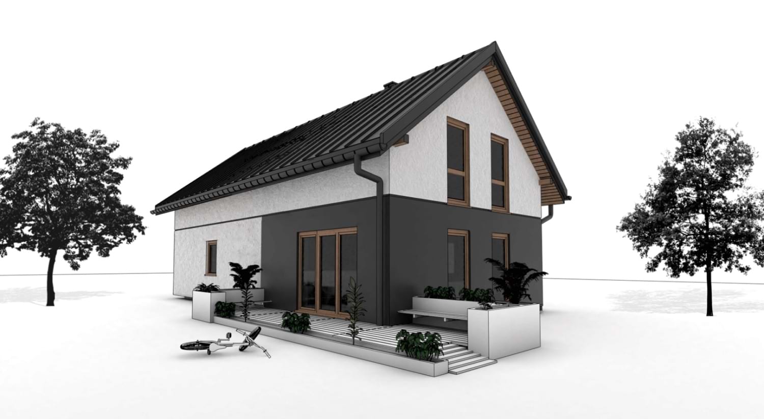 projekt domu 131C Kompakt Fit